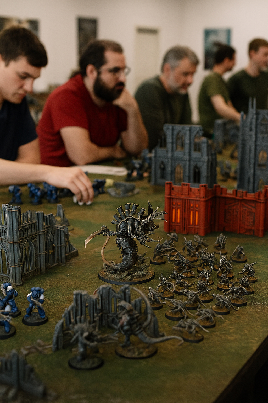 image of team collaborating (for an ar/vr)