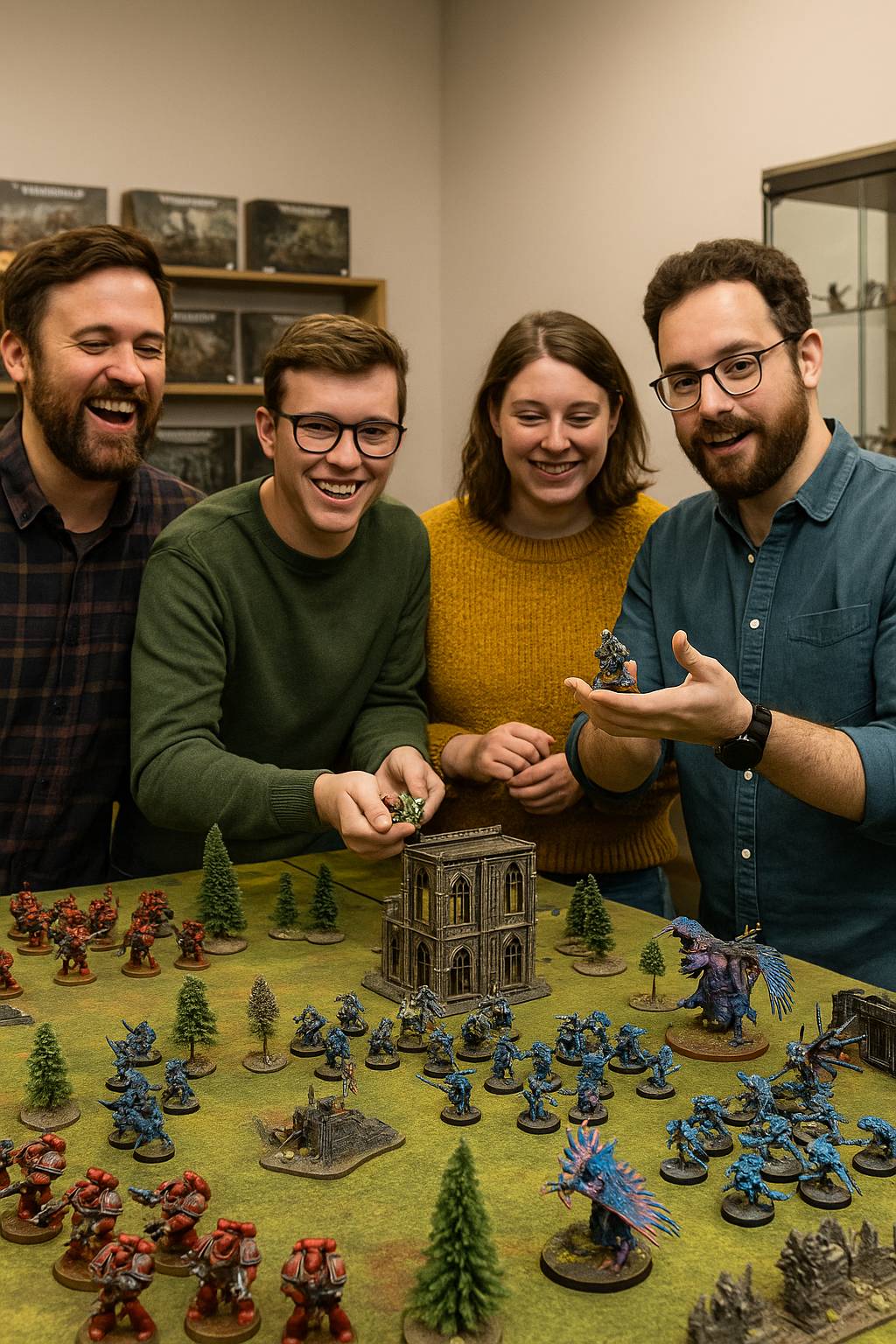 background image - toy-themed display (for a toys & game store)